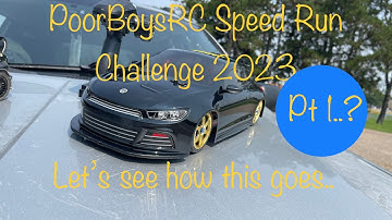 Poor Boys RC Speed Run Challenge 2023 Tamiya TT01E on 2s..