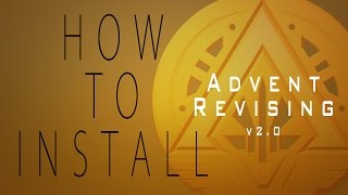 Advent Revising v2.0 - How to install
