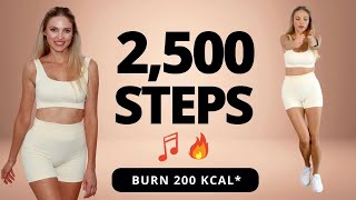 2500 Steps In 20 Min Up To The Beat Low Impact Walking Workout