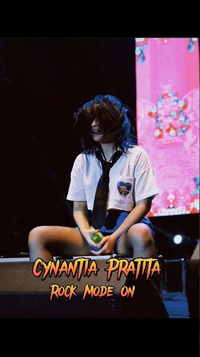 Cynantia pratita StereoWall Rock Mode ON 🤟 #shorts #cynantiapratita #stereowall #rockstar