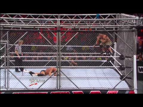 John Cena vs. Dolph Ziggler: Steel Cage Match - Raw, Jan. 14, 2013