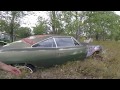 1969 r/t dodge charger 4 speed dana track pack car sitting in a field