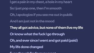 Polo G, The Kid LAROI - Rain Fallin (Lyrics)
