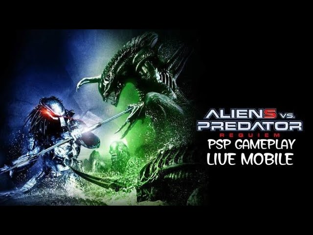 Sony PSP Game soft North American ver. Aliens Vs Predator Requiem