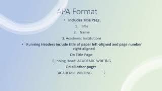 Differences Between MLA and APA