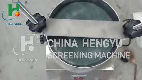 Standard Method for Sieve Analysis test sieve shaker