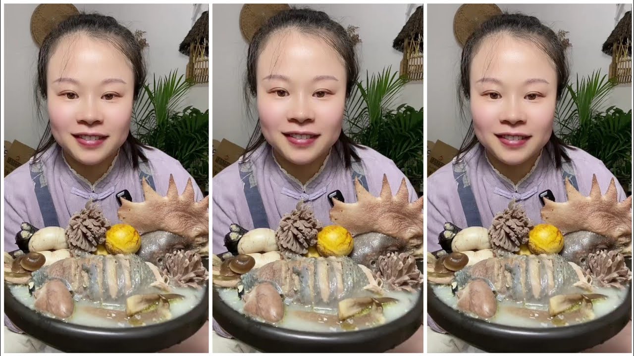 Susu Yummy Spicy Food Mukbang 😋 Eating Pickled Lime Chicken Soup 🍲 & Spicy Hot Pot Malatang 