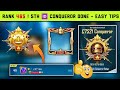 🇮🇳 DAY 33 - RANK 465❗5th 🆔 CONQUEROR DONE | CONQUEROR RANK PUSH TIPS AND TRICKS ✅ |