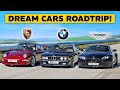 We Attempted 2000 Miles In Our DREAM Cars