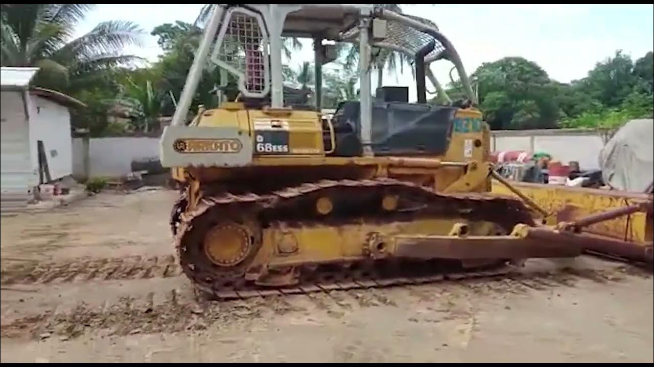DIJUAL DOZER D68 FOR SALE USED BULLDOZER KOMATSU D68 YouTube