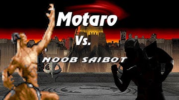 Noob Saibot Vs. Motaro | Ultimate Mortal Kombat 3 (UMK3) SNES Noob Saibot Win Compilation