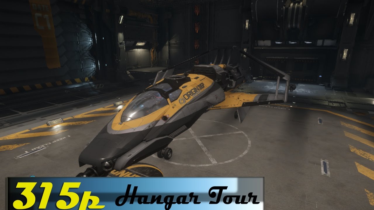 Star citizen 2.6 315p Hangar Tour - YouTube