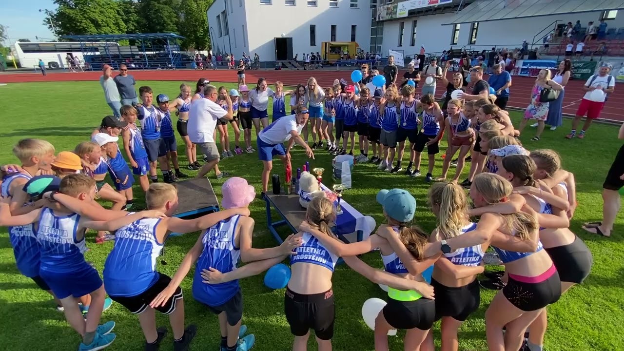 Atletika Prostejov - holky i kluci vyhráli kraj!!!