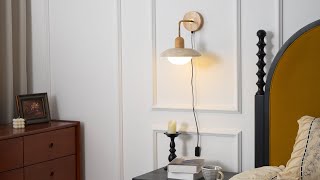 Carolia Plug In Wall Lamp
