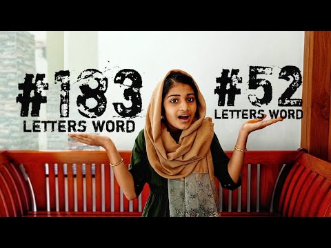 #183 letters word pronouncing #third largest word in the world #