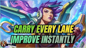 How To 1v9 EASY as ADC? (full coaching) part 2/2