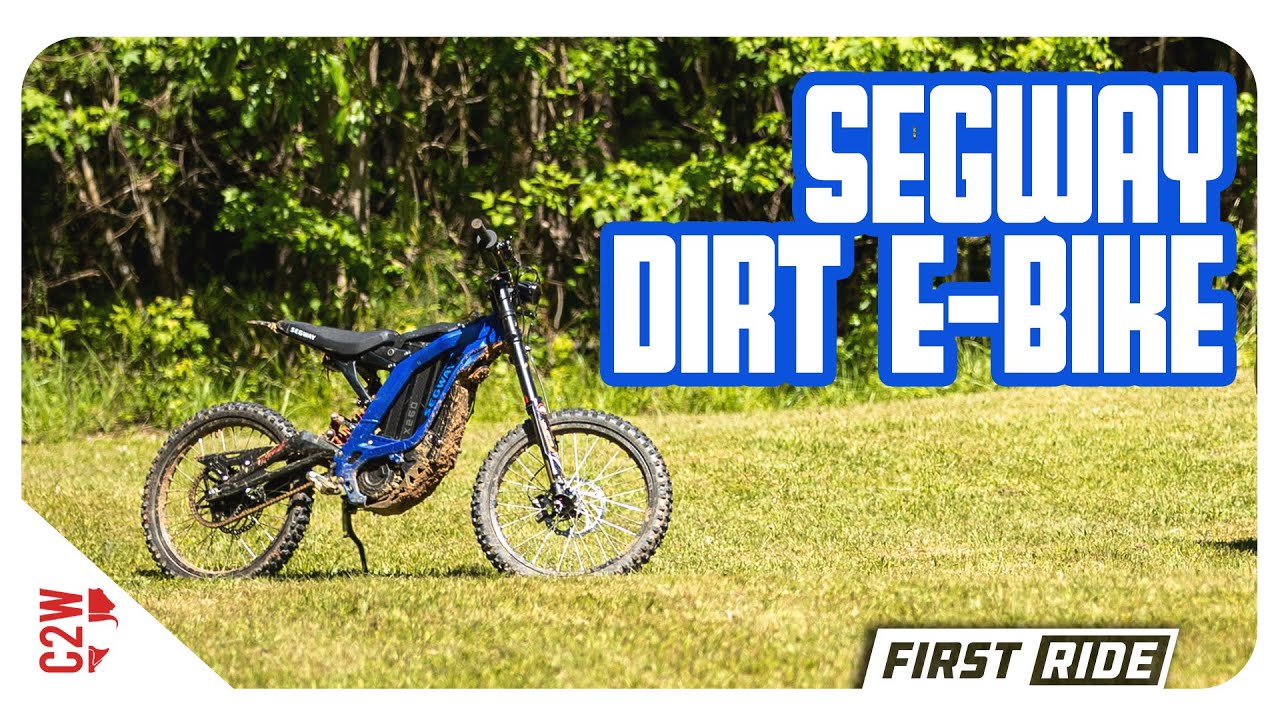 Segway Dirt EBike First Ride YouTube
