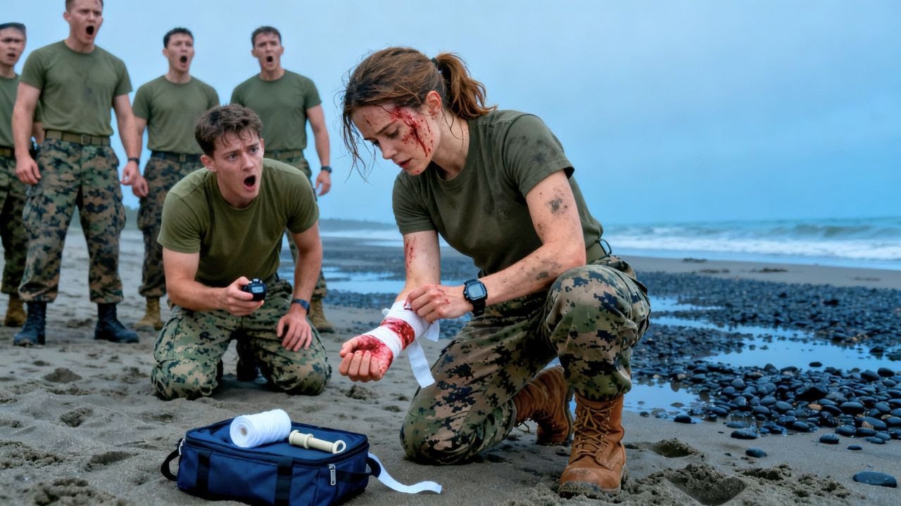 Wounded but Unbroken — Her Secret Training Stunned the SEAL Medic and Everyone There