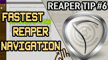 Fastest Way to Navigate in Reaper | Reaper Tips #6