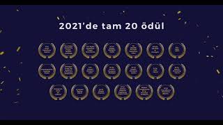 2021De Multinet Up Tam 20 Ödül Aldı