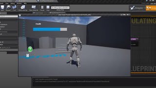 Unreal Engine 4 Tutorial //  Player's HEALTH BAR