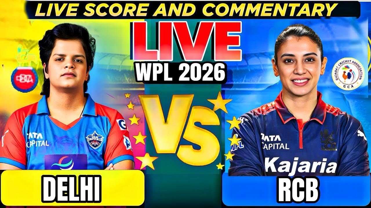 Royal Challengers women vs Delhi Capitals women, 10Th T20 Live Score & Commentary RCBW vs GGW