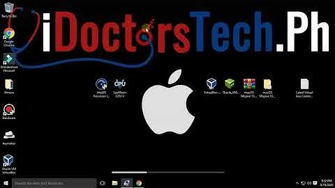 How to install MacOS Mojave using Virtualbox in Windows 10