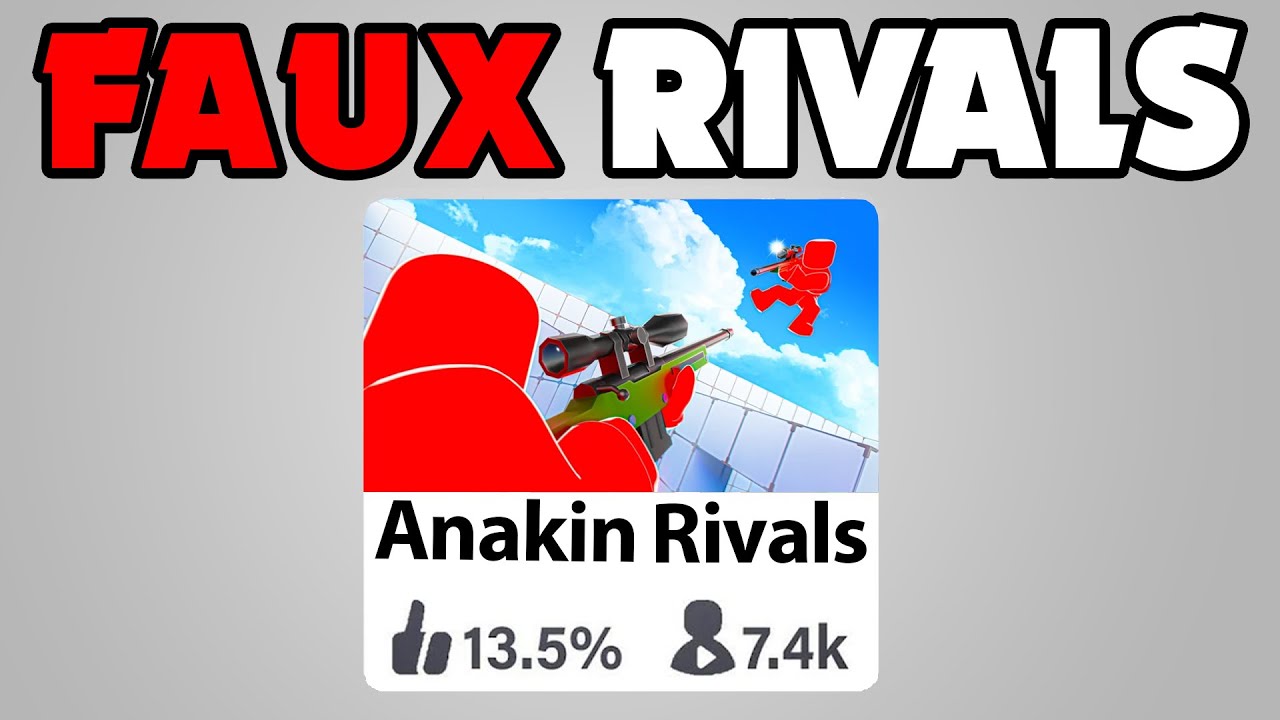 J'ai créer un FAUX JEU Rivals - YouTube