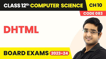 DHTML - Computer Networks | Class 12 Computer Science Chapter 10 (2025–26)