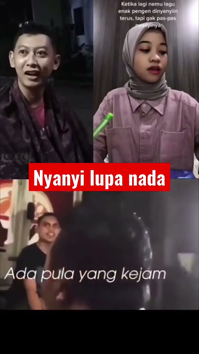 Video lucu lupa lyric ketika nyanyi - Bikin ngakak cuy #viral #bikinbaper #lucuabis