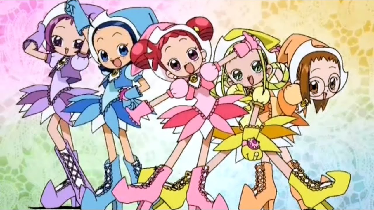 Ojamajo Doremi Motto Tranformations Into Witches Full HD 1080p - YouTube.