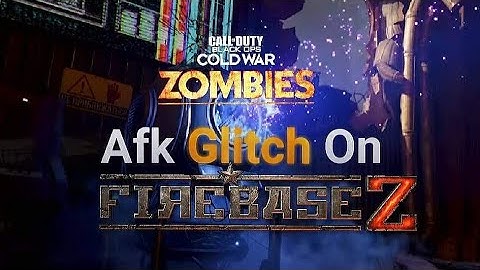 AFK Glitch Spot On Firebase Z | Cold War - Firebase Z Glitches/Exploits
