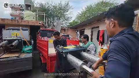 Amazing Video Double Barrel,  Vehicle Mounted Fogging Machine