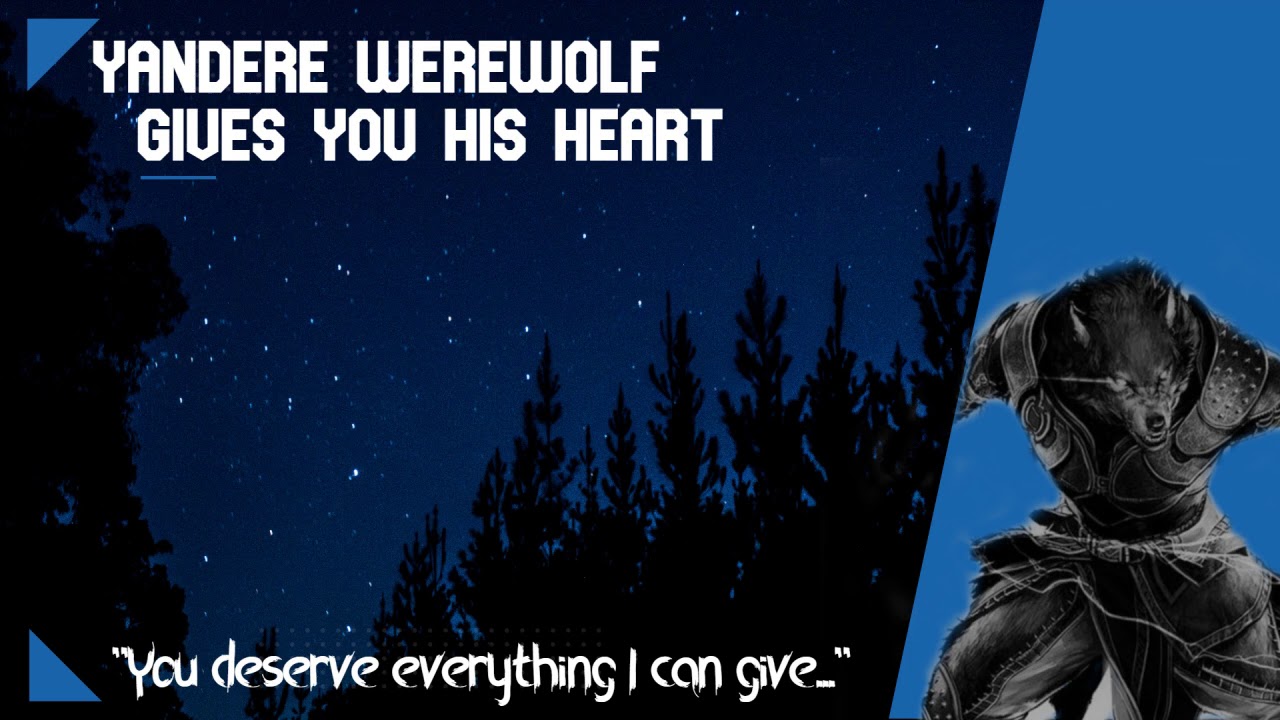 [ASMR] Yandere Werewolf Gives You His Heart