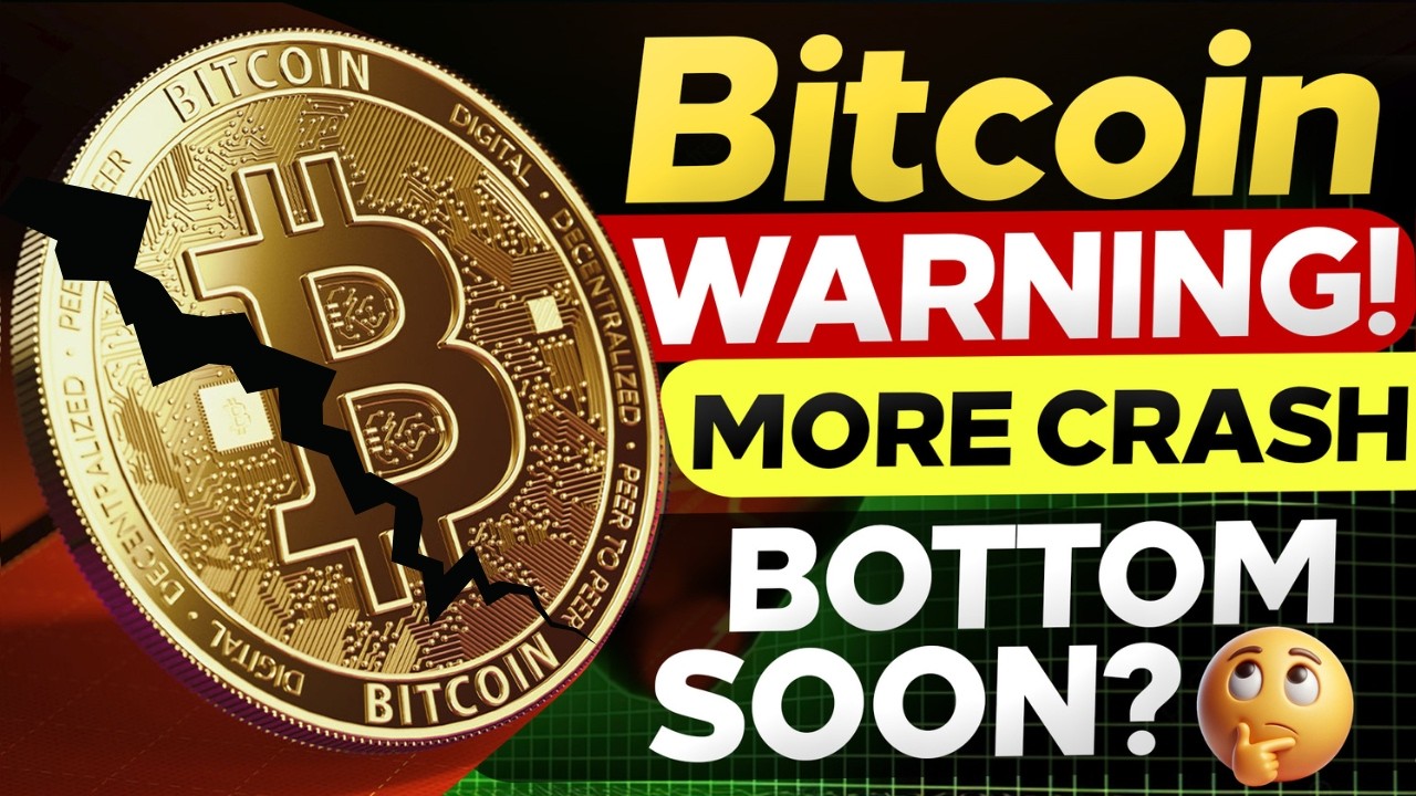 🚨BITCOIN WARNING : This is Bad More Crash incoming ? | Crypto Market Update
