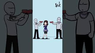 Seize the Gun by the anime character NO.3 #funny #cartoon