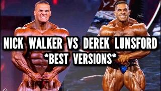 Nick Walker VS Derek Lunsford *BEST Versions (2024)* | Bodybuilding Comparison