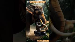 Ai Hybrid Animals | Elephant & Snake Fusion