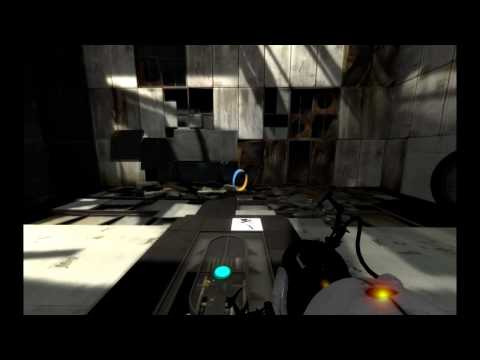 Portal 2 - Overclocker achievement walkthrough HD - Testing room 10 in 70s