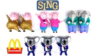SING MOVIE EUROPE McDonald's Happy Meal Toys 2016 MIKE 
