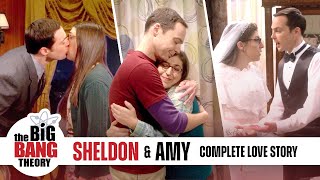 The Full Sheldon and Amy Story | The Big Bang Theory