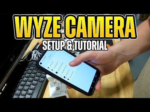 Wyze Camera Setup & Install & App Overview