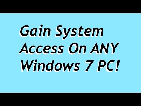 How to hack any Windows 7 PC and gain Admin