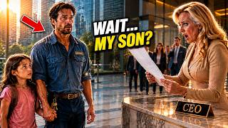 Single Dad Applied for a Janitor Job—Then the Billionaire CEO Saw His Name and Froze