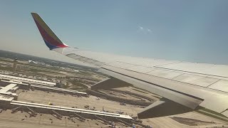 Southwest Airlines 737700 Pushback, Taxi, & Takeoff from Kansas City | N7867A