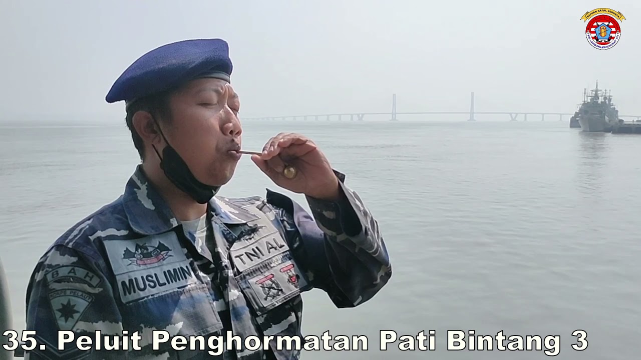 JENIS JENIS PELUIT, UPACARA PENAIKAN BENDERA, PENURUNAN BENDERA DAN APEL DIVISI JAGA KRI LAM-374