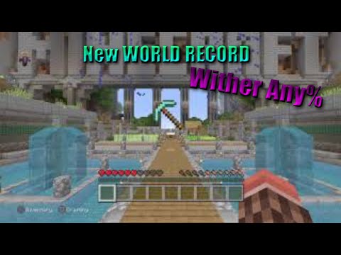 [Former WR] Minecraft Wither Any% New Tutorial World (Solo)
