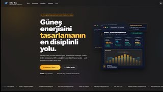 Solar Rota Tanıtım Güneş Paneli Hesaplama Ve Teklif Toplama Sistemi