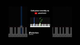 Hříšná těla, křídla motýlí  - Aneta (piano tutorial | klavír | akordy | noty | české písničky)
