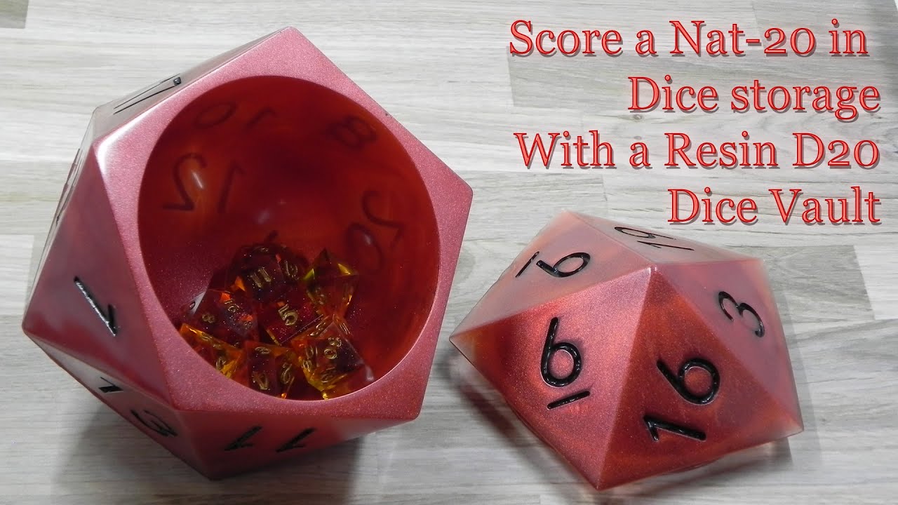 Resin-ating Through Art: Casting the Perfect Dice Vault
